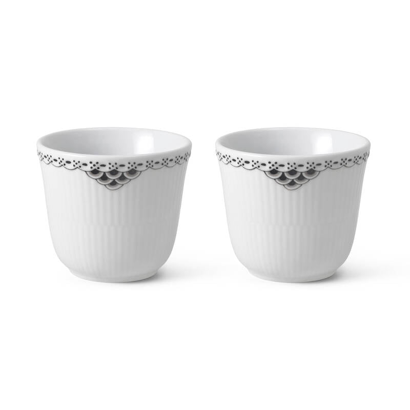 Sort Riflet Blonde krus, 26 cl. - 2 stk.